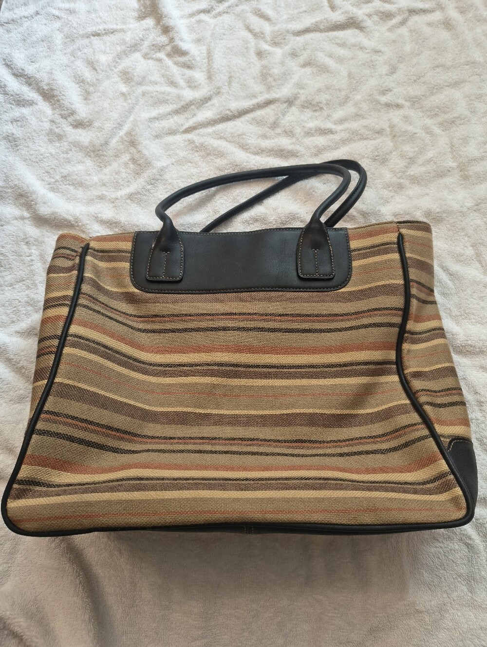 Worthington Striped Tote Bag